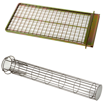 Stützkörbe und Distanzmatten
